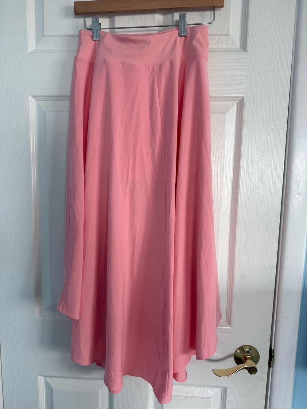 HALARA Breezeful High Waisted High Low 2-in-1 Flowy Midi Skirt Skort NEW Small - Picture 2 of 5
